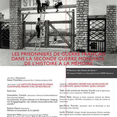 Les prisonniers de guerre français dans la Seconde Guerre mondiale : de l'histoire à la mémoire