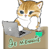 Ennui, gif anime, blinkie