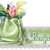 Mes p'tits mots Sac et fleurs