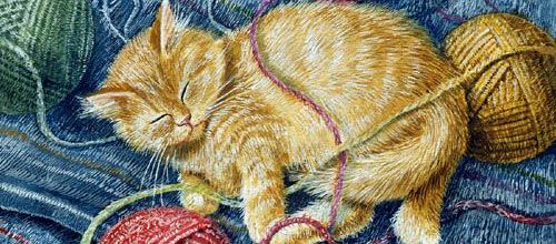 Tableau du samedi 261 : Laine de chaton