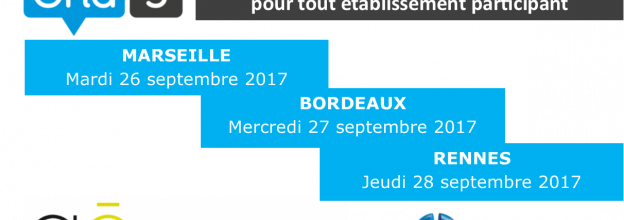 Nouvelles conférences GRID 3 à Marseille, Bordeaux et Rennes