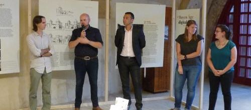 Vernissage de l'exposition "Le Moyen-Age digital" 