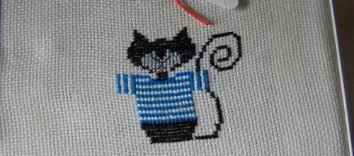 Un chat en marinière