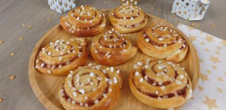 Kanelbullar : brioche suédoise à la cannelle