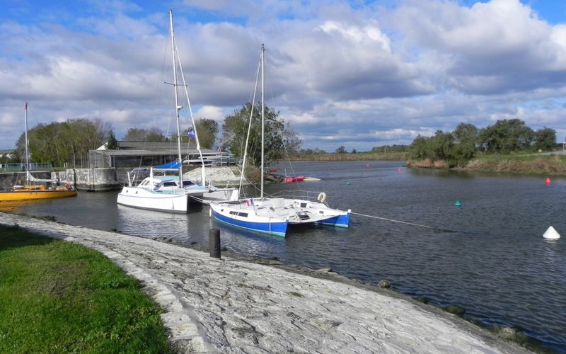 le port de Marans dept 17