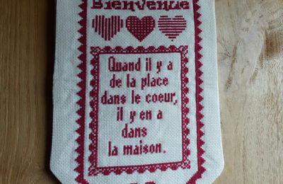 Une bannière en remerciement...