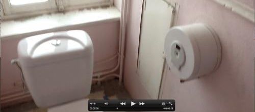 Cloison WC/Escalier