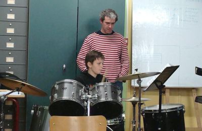 Les percussions...