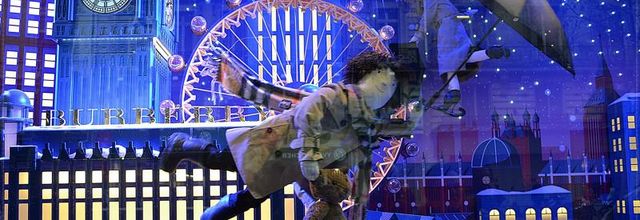 Le spectacle magique des vitrines du Printemps