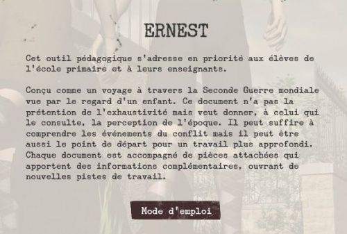Le voyage d'Ernest (WW2)
