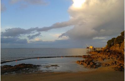 Ciels de novembre à Pornic 