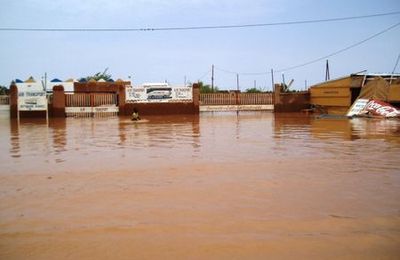 Quelques images des innondations à Agadez