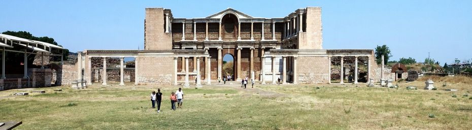 Carnet de voyage en Turquie ~ Sardes – La synagogue et le temple d'Artémis 