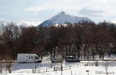 Vers le Puy-de-Dôme en Auvergne