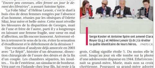 23e Printemps du livre de Cassis : Hélène Lenoir et Clara Royer