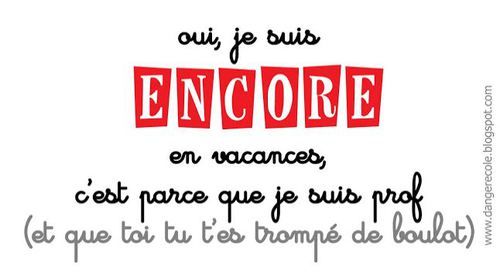 *encore en vacances...