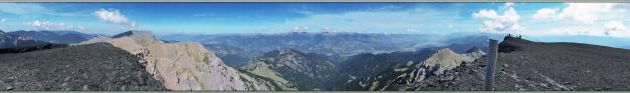 Panoramique à 360° : le sommet de Comabona est désormais tout proche - Parc Naturel de Cadi Moixerò - Catalogne - Espagne