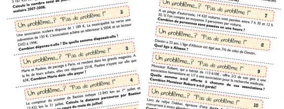 Un problème? Pas de problème...