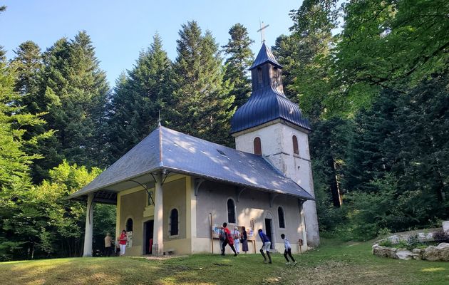 Le 15 août 2025 : A la chapelle de Mazières