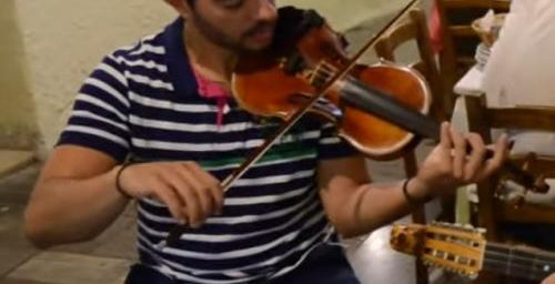 Manos Skalidakis, violoniste * Μάνος Σκαλιδάκης