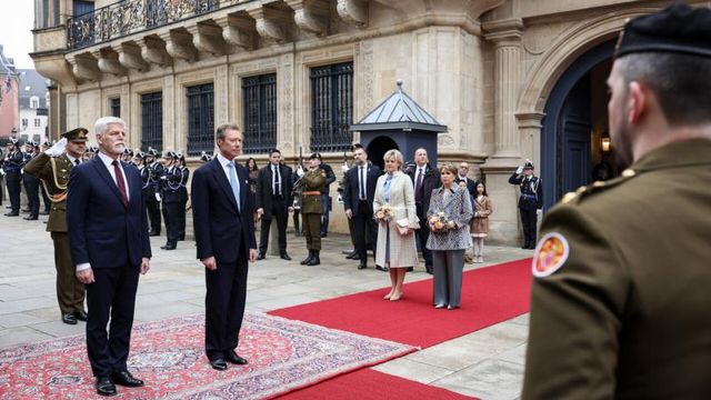 Visite d'État de la République Tchèque au Luxembourg