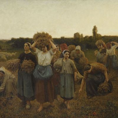 Samedi - Le tableau du samedi : "Le travail des femmes aux champs".