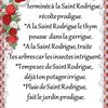 Dictons et Fête du jour Rodrigue+ grille prénom   !