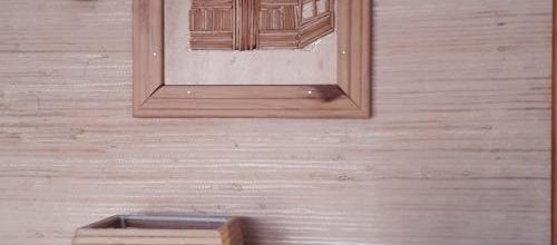 Un chalet en allumettes