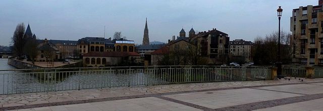 Metz / Rendez-vous d'hiver sur le Pont Saint-Georges...