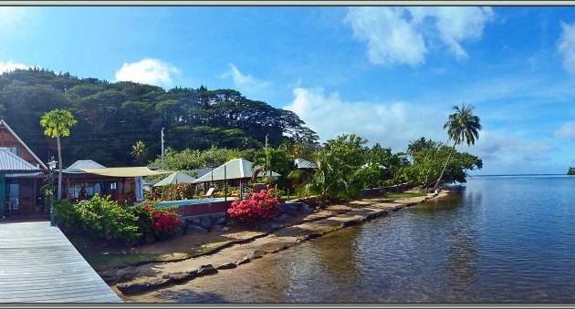 Notre beau petit hôtel familial : Fare Vai Nui - Raiatea - Polynésie française