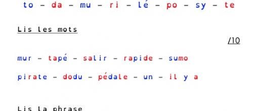 Evaluation lecture (différenciation)