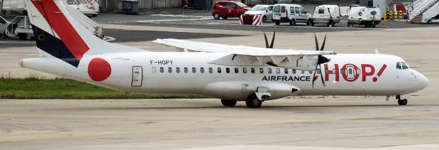 L'ATR 72-600, dernier turbopropulseur dans la flotte de Hop!