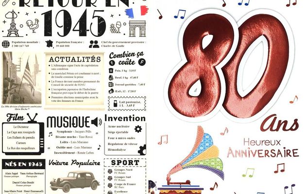 Pour un anniversaire ....