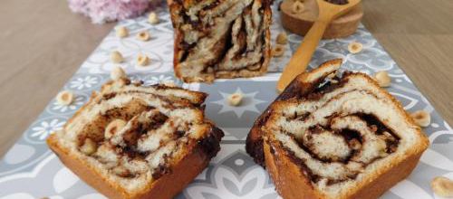 Babka choco noisette de Jeffrey Cagnes