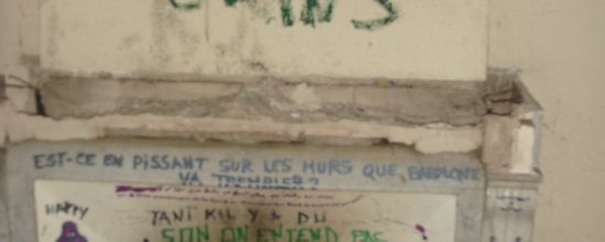 LA FUTURE MAISON DE L'ARMENIE PART EN FUMEE (destructed)