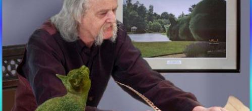 Les chats en verdure de Richard Saunders