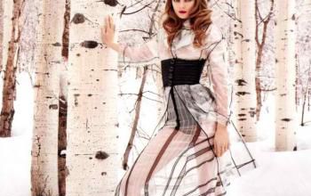 mode fashion snow