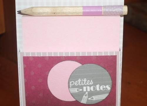 Scrap pour support pour post-it