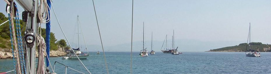 En famille le long de la côte dalmate