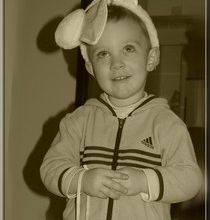 Bonne fête petit lapin !! (et joyeux 21mois)