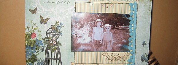 UN PETIT PEU DE SCRAPBOOKING