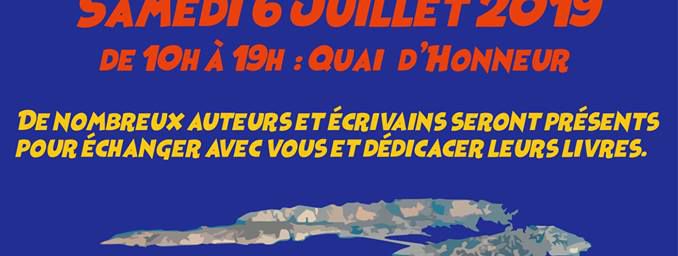 Salon du livre aux îles du Frioul ce samedi 6 juillet 2019