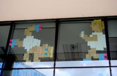 Post-it War // evian
