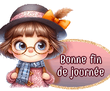 Bonne soirée-Bonsoir, fin de journee
