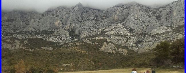 Massif de Ste Victoire, l'ermitage Saint-Ser