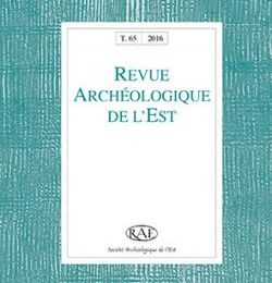 Parution d'un article dans la Revue archéologique de l'Est de 2016