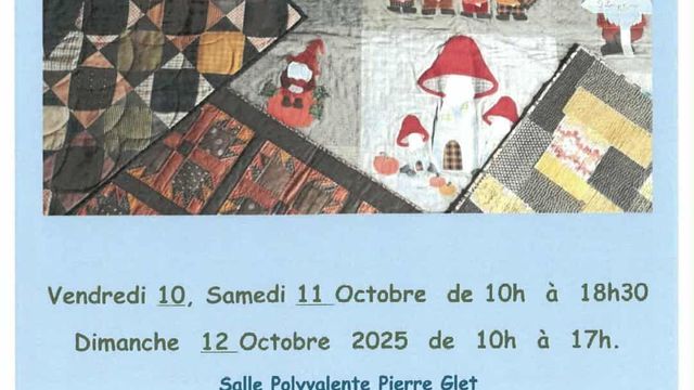 Exposition de Patchwork en vue !