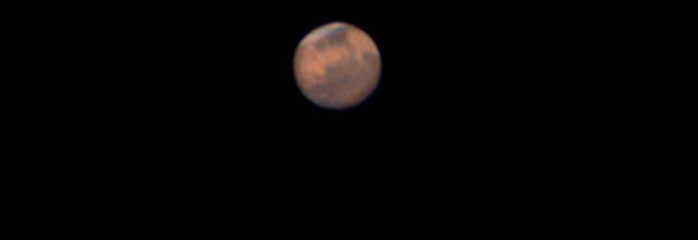 L'opposition 2022 de la planète Mars