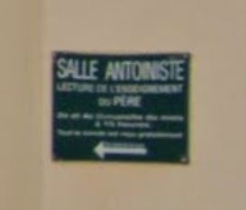 Salle de lecture de Meaux - écriteau