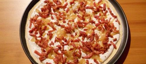 La Flammencküche oignon & lardons